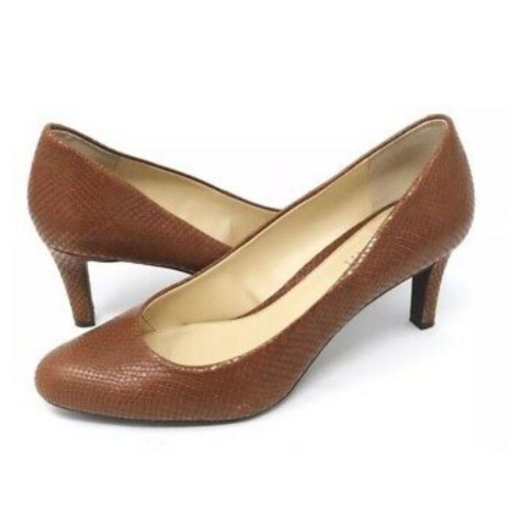 Ralph Lauren Harper Leather Heels